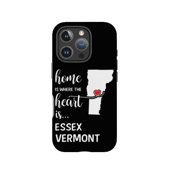 Essex County Vermont Is Where My Heart Is Gift IPhone Cases