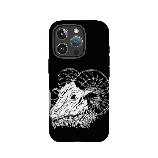 Baphomet Goat Horn Art IPhone Cases