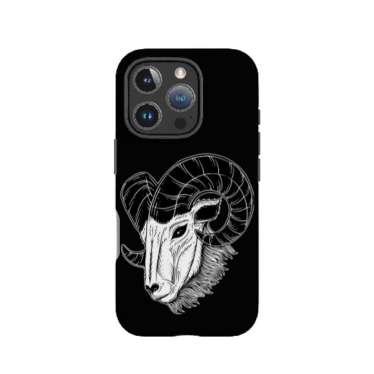 Dark Baphomet Goat Art IPhone Cases