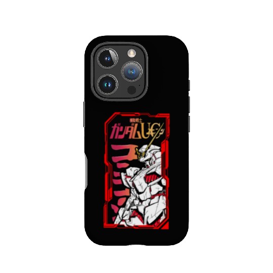 Gundam unicorn IPhone Cases