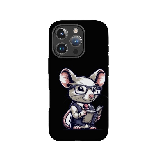 Cute Mouse Teacher IPhone Cases