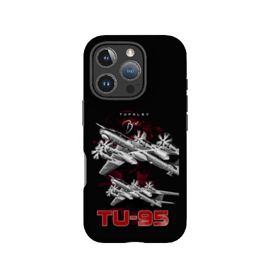 Tupolev TU-95 Heavy Russian Bomber Aircraft IPhone Cases
