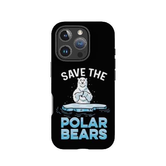 Save Polar Bears Wildlife Rehabilitator Gift IPhone Cases