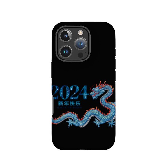 Dragon's Roar: Year of the Dragon 2024 Red IPhone Cases