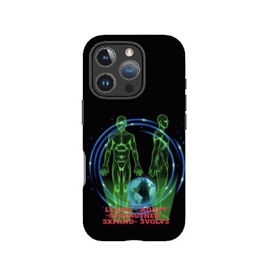 5 Steps to Growth (Evolution) Red IPhone Cases