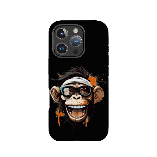 Street Art Monkey Urban Rap Street Monkey IPhone Cases