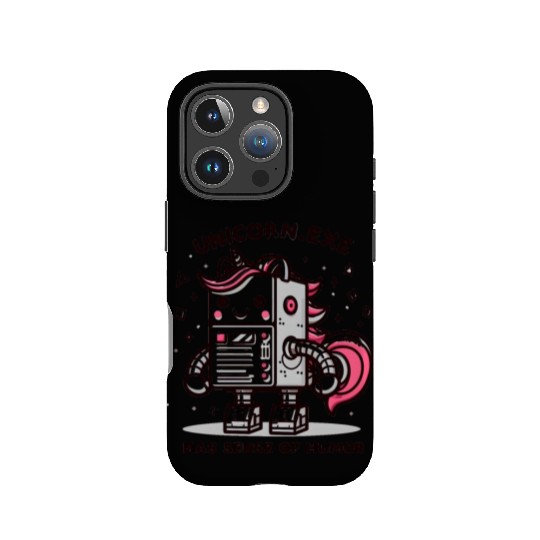 Unicorn.exe has a sense of humor IPhone Cases