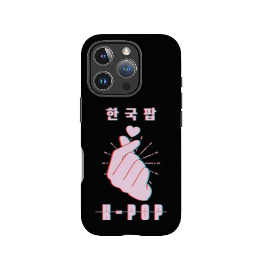 K-Pop Love Korean Finger Heart K Pop IPhone Cases