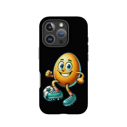 Easter egg football design, footballer Easter IPhone Cases