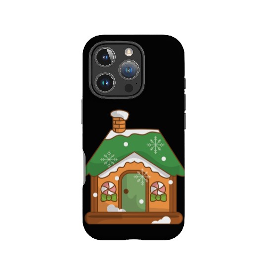 Green gingerhouse IPhone Cases