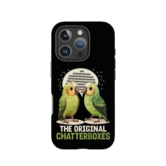 Cute Quaker Parrot Green Monk Parakeet Funny Bird IPhone Cases
