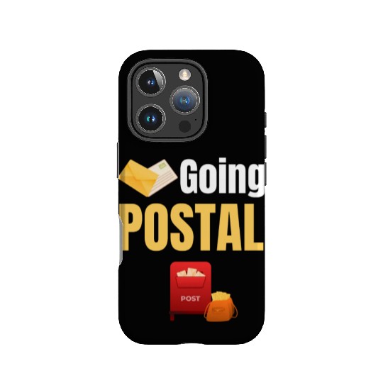 Going Postal Funny Worker Postman Mailman Letter IPhone Cases