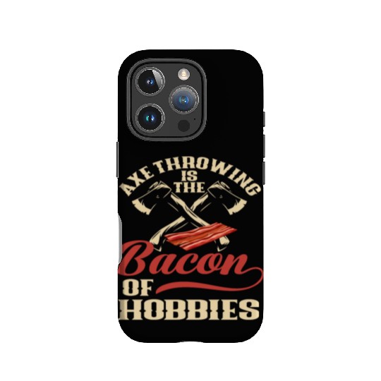 Axe Throwing Axe Throwing Bacon Sport IPhone Cases