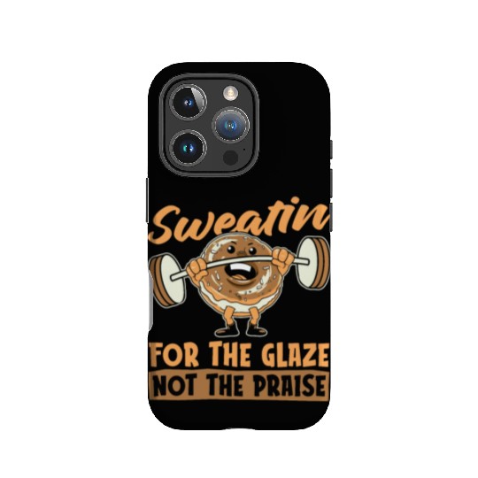 Fitness Donut Funny Donut Gym IPhone Cases