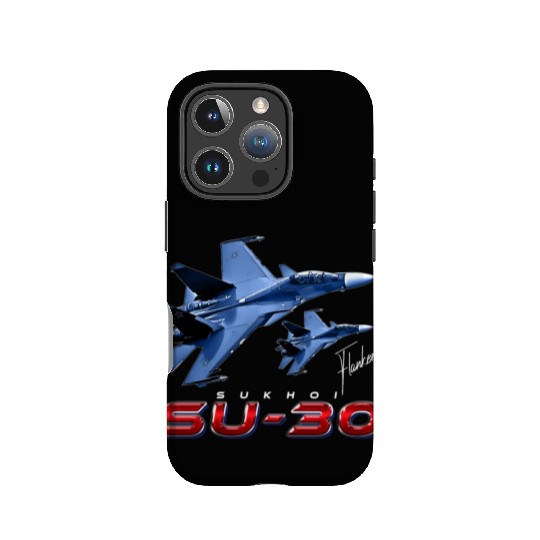 Sukhoi SU-30 Flanker Russian Fighterjet IPhone Cases