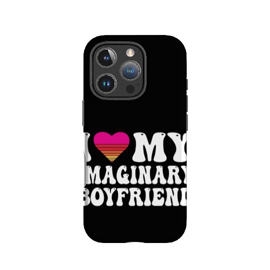 I Heart My Imaginary Bf Boyfriend I Love My Bf IPhone Cases