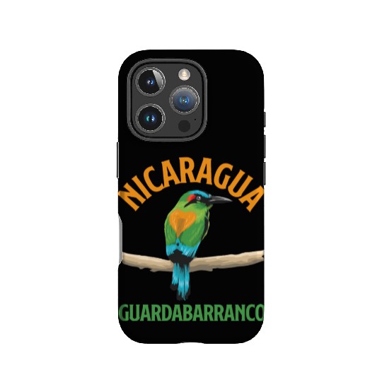 Nicaragua Guardabarranco National Bird Countries IPhone Cases