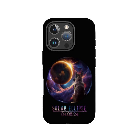 Total Solar Eclipse 4.8.24 Path Of Totality Kids IPhone Cases