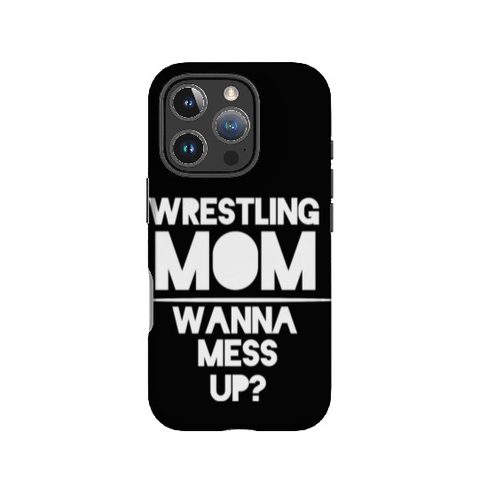 Cool Wrestling Mom Passion Is Gift IPhone Cases