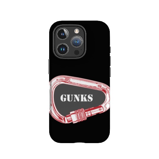 Gunks Rock Climbing Carabiner IPhone Cases