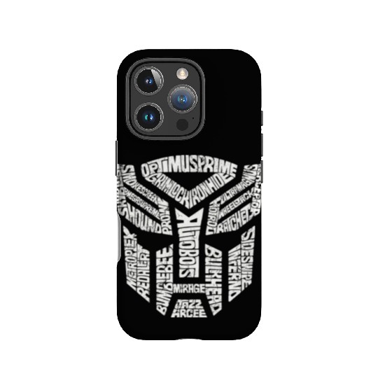 Trans formers Autobots Comics Typography IPhone Cases