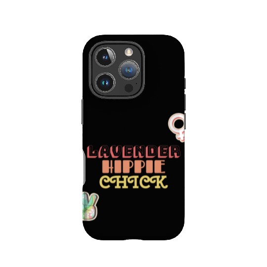 Aromatherapy Lavender Hippie Chick IPhone Cases