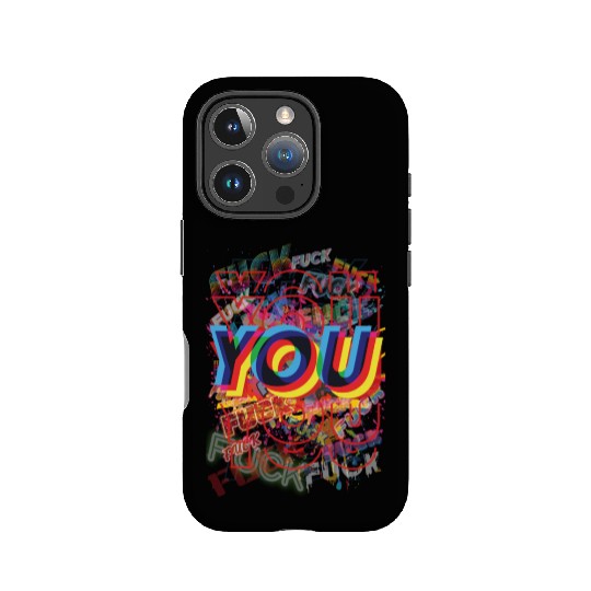 Happy Pop Art Lily Allen Fuck You Very, Very Much IPhone Cases