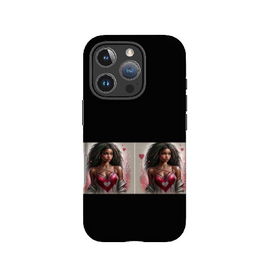 Cupid's Choice: Melanin Magic IPhone Cases