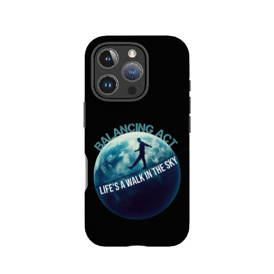 Celestial Balance: Life’s Skyward Journey IPhone Cases