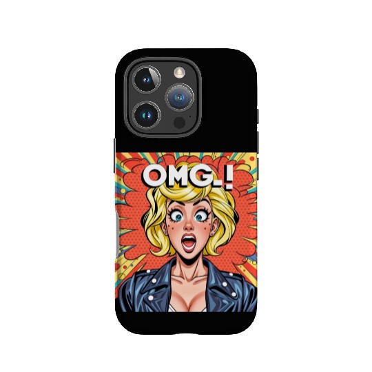 OMG Funny comics IPhone Cases