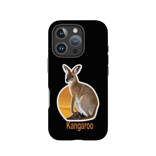 cute kangaroo animal IPhone Cases
