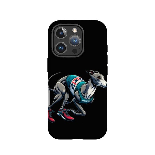 Marathon Master: Greyhound's Race Day IPhone Cases