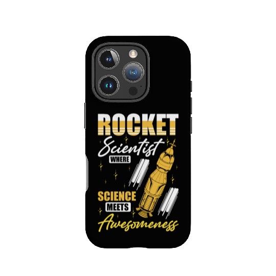Space Engineer Rocket Scientist Awesomeness IPhone Cases