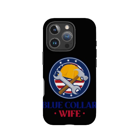 Blue Collar Wife IPhone Cases
