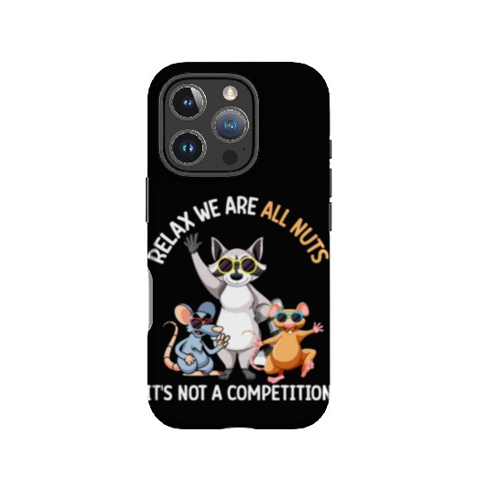 Funny Raccoon Mouse and Rat IPhone Cases