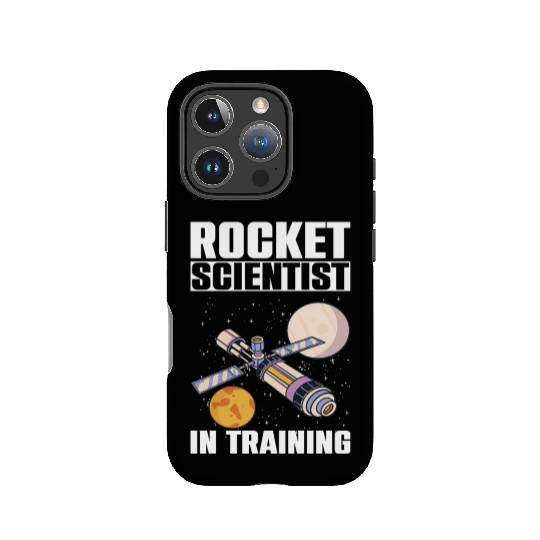 Rocket Scientist Studied Science In Training IPhone Cases