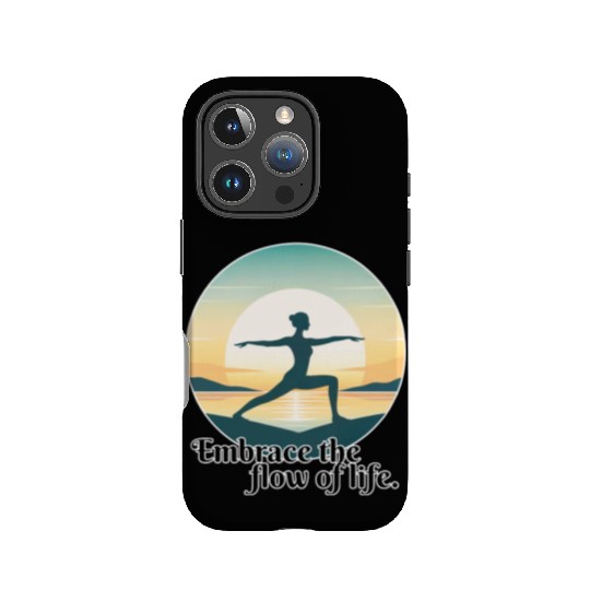 Sunrise Yoga Pose IPhone Cases