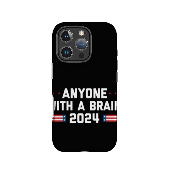 2024 Brain Vote Democracy Anti-Trump IPhone Cases