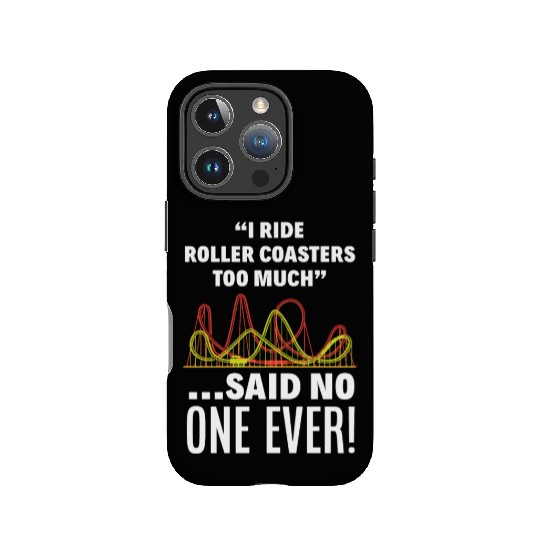 Roller Coaster Fan IPhone Cases