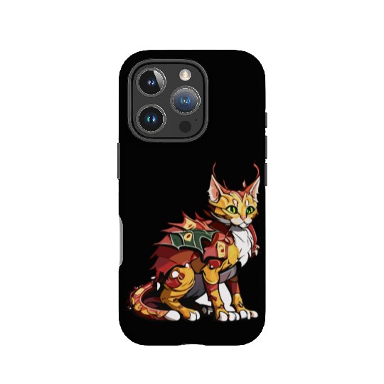 dragon cat IPhone Cases