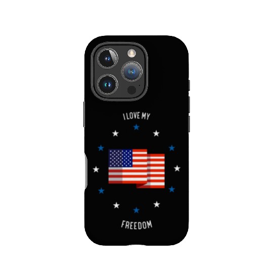 I love my freedom (pd6) IPhone Cases