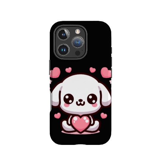 Cute Puppy Dog Heart Valentin Day IPhone Cases