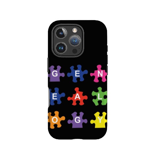 Genealogy Jigsaw Puzzle Pieces IPhone Cases