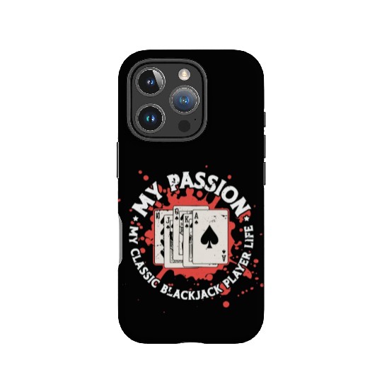 Classic Blackjack My Passion My Classic Card Game IPhone Cases