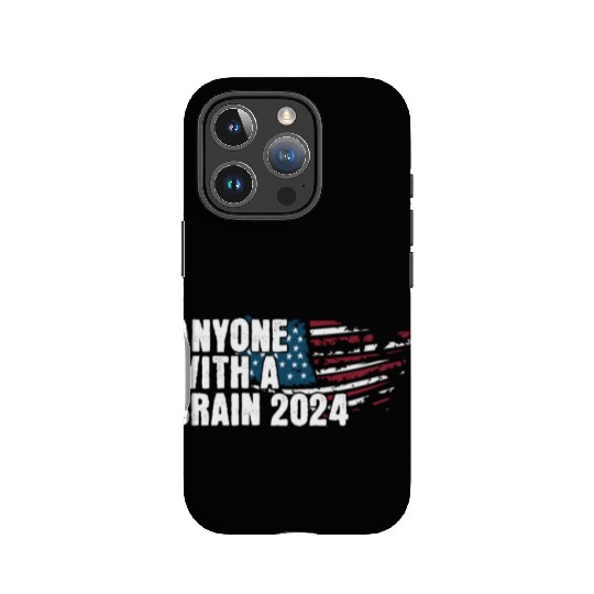 2024 Brain Vote Democracy Anti-Trump IPhone Cases