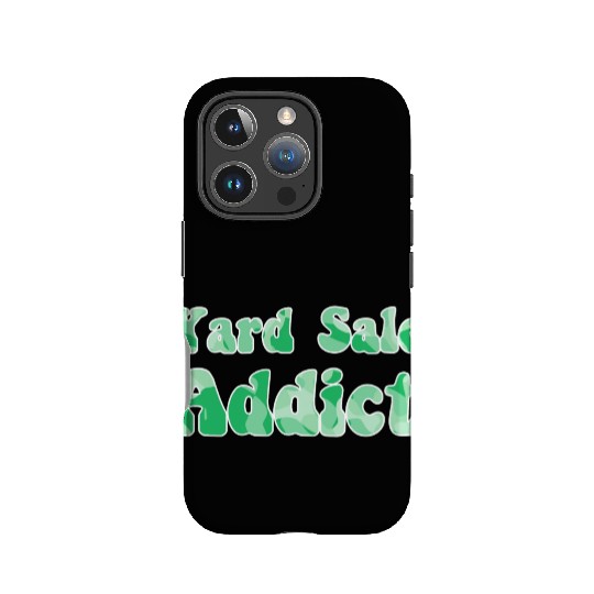 Yard Sale Addict green camo IPhone Cases