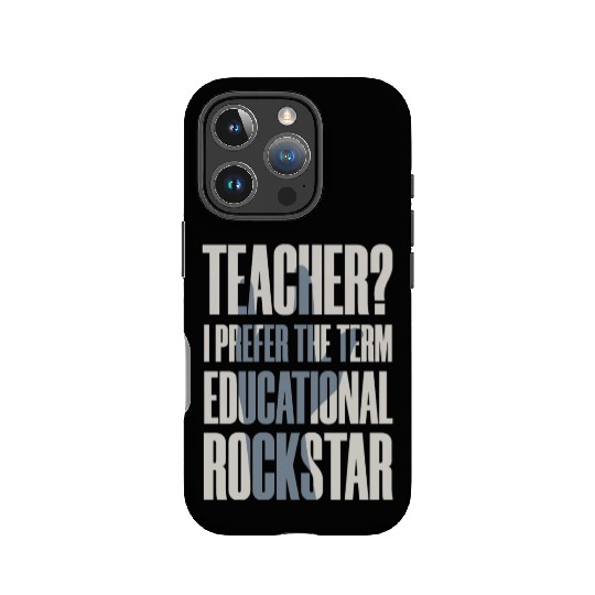 Funny Music Teacher - Educational Rockstar IPhone Cases