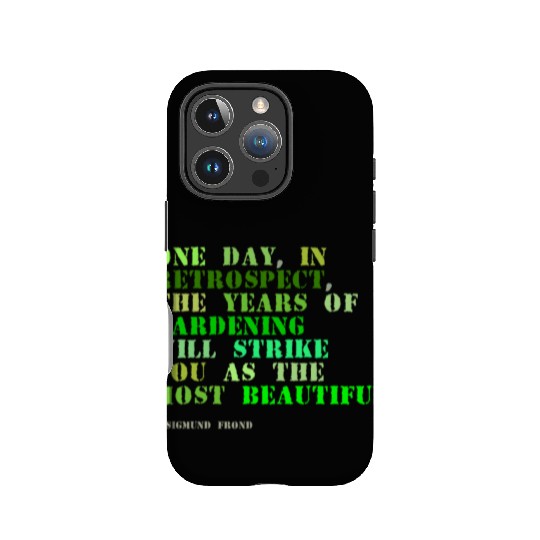Plant sayings fake sigmund freud quote IPhone Cases