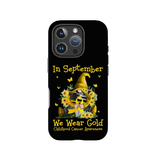 September We Wear Gold IPhone Cases