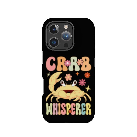 Groovy Crab Lover Seafood Lover IPhone Cases